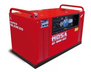 Gruppo Elettrogeno Mosa GE 7000 HSX EAS – Supersilenziato